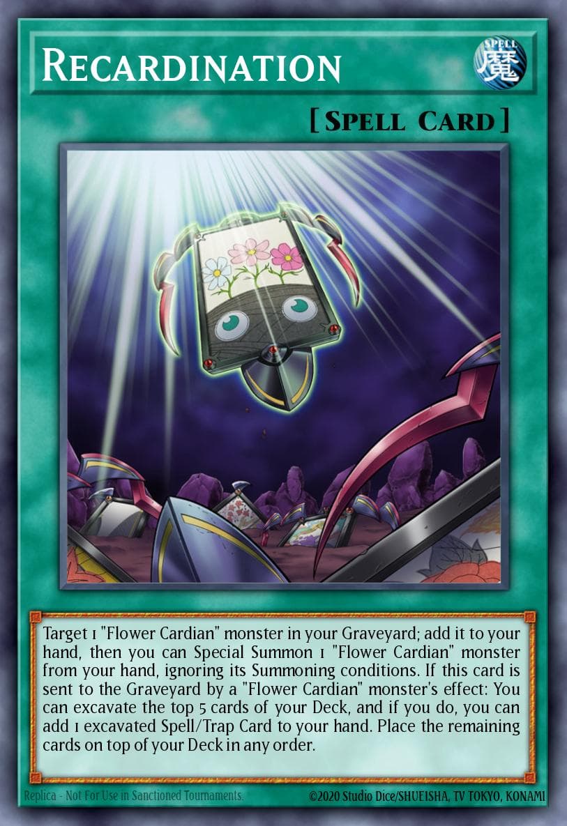 Recardination — Raging Tempest Yu-Gi-Oh! card by KAZUKI TAKAHASHI