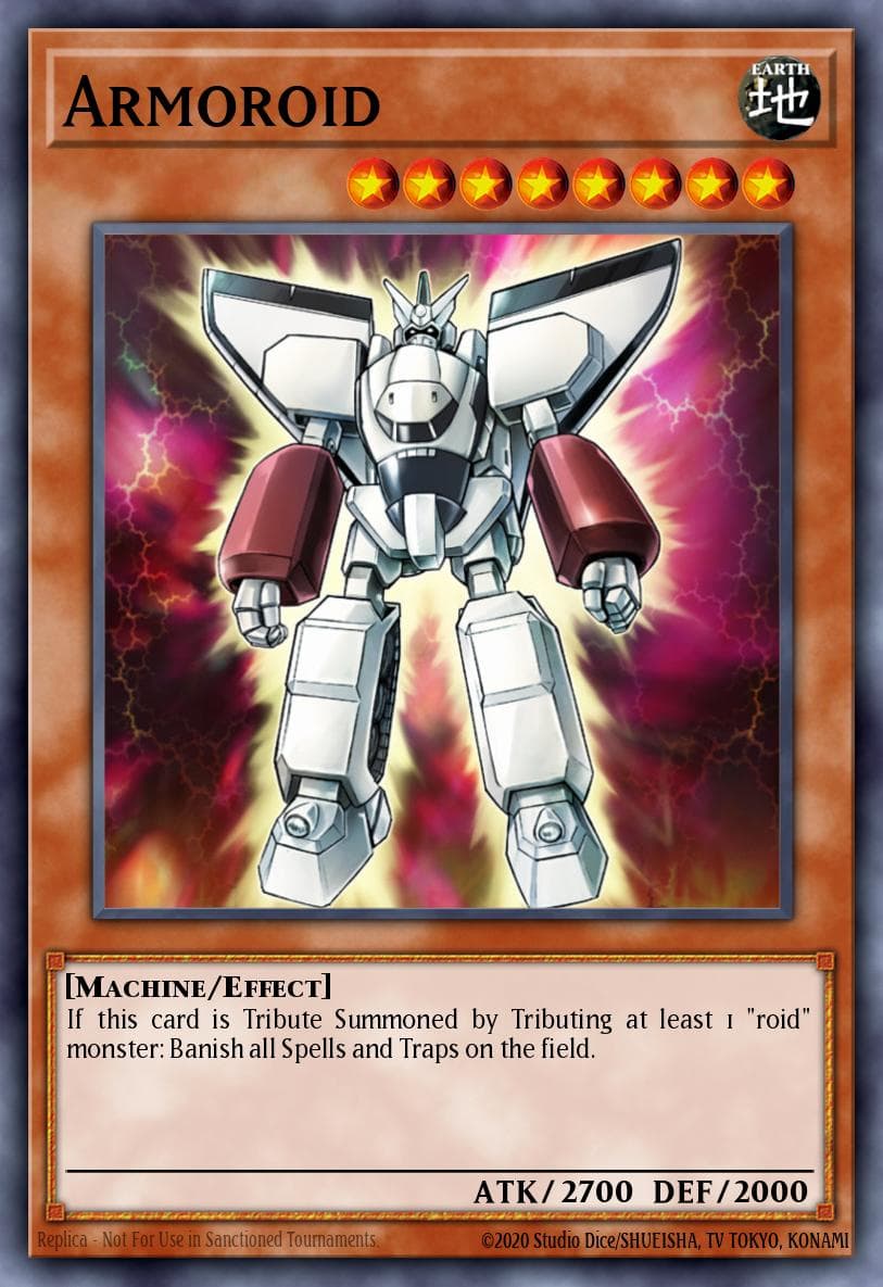 Armoroid — Legendary Duelists Yu-Gi-Oh! card by KAZUKI TAKAHASHI