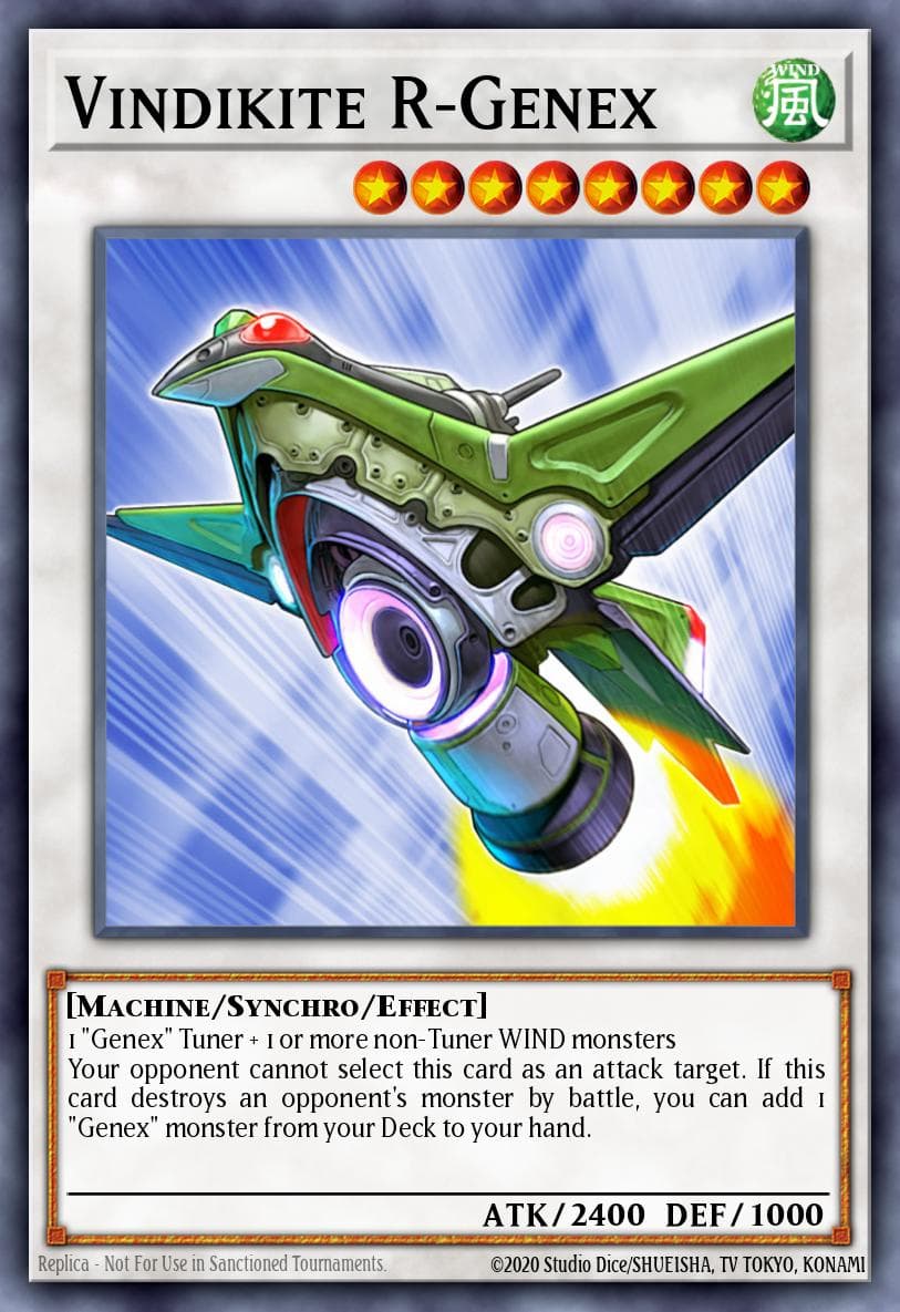 Vindikite R-Genex — Hidden Arsenal 3 Yu-Gi-Oh! card by KAZUKI TAKAHASHI