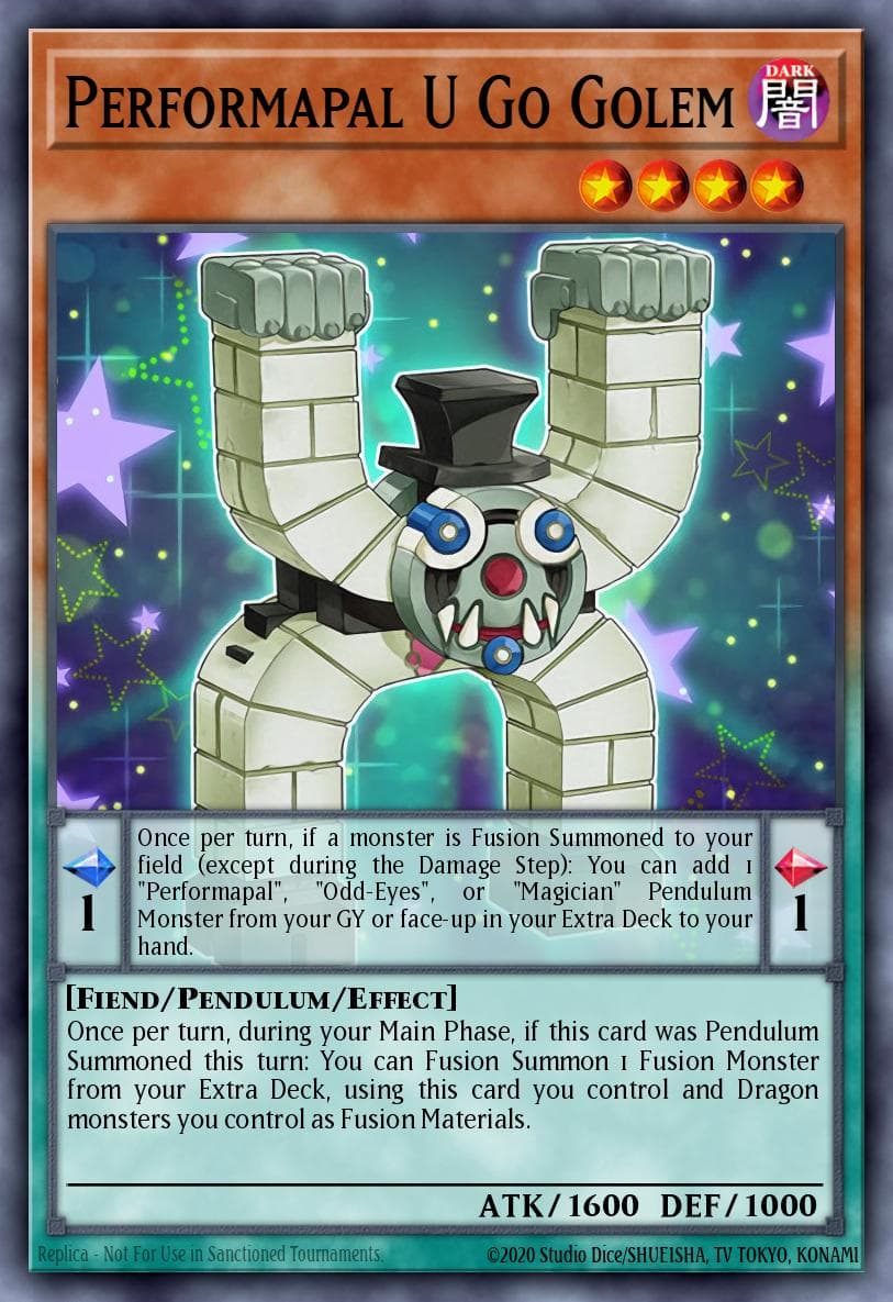 Performapal U Go Golem — Maximum Crisis