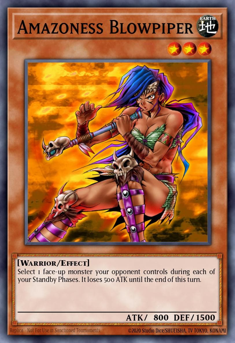 Amazoness Blowpiper — Gold Series 3