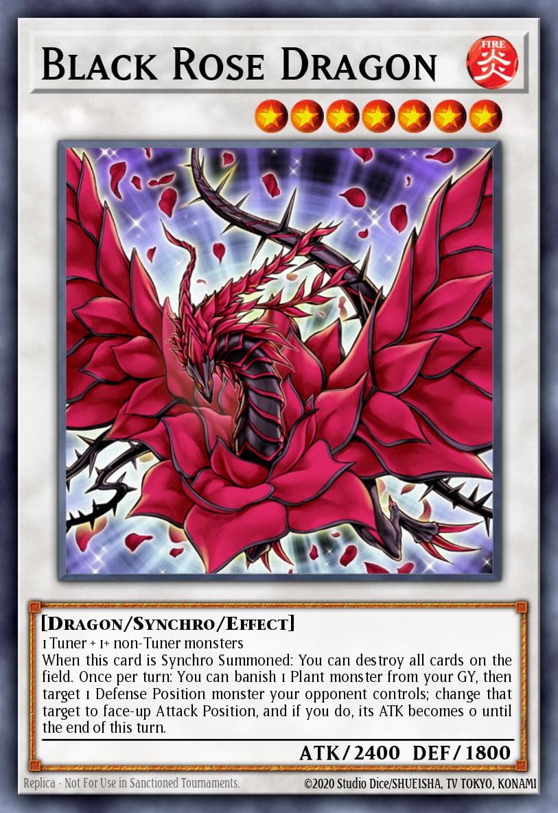 Black Rose Dragon — Yu-Gi-Oh! card