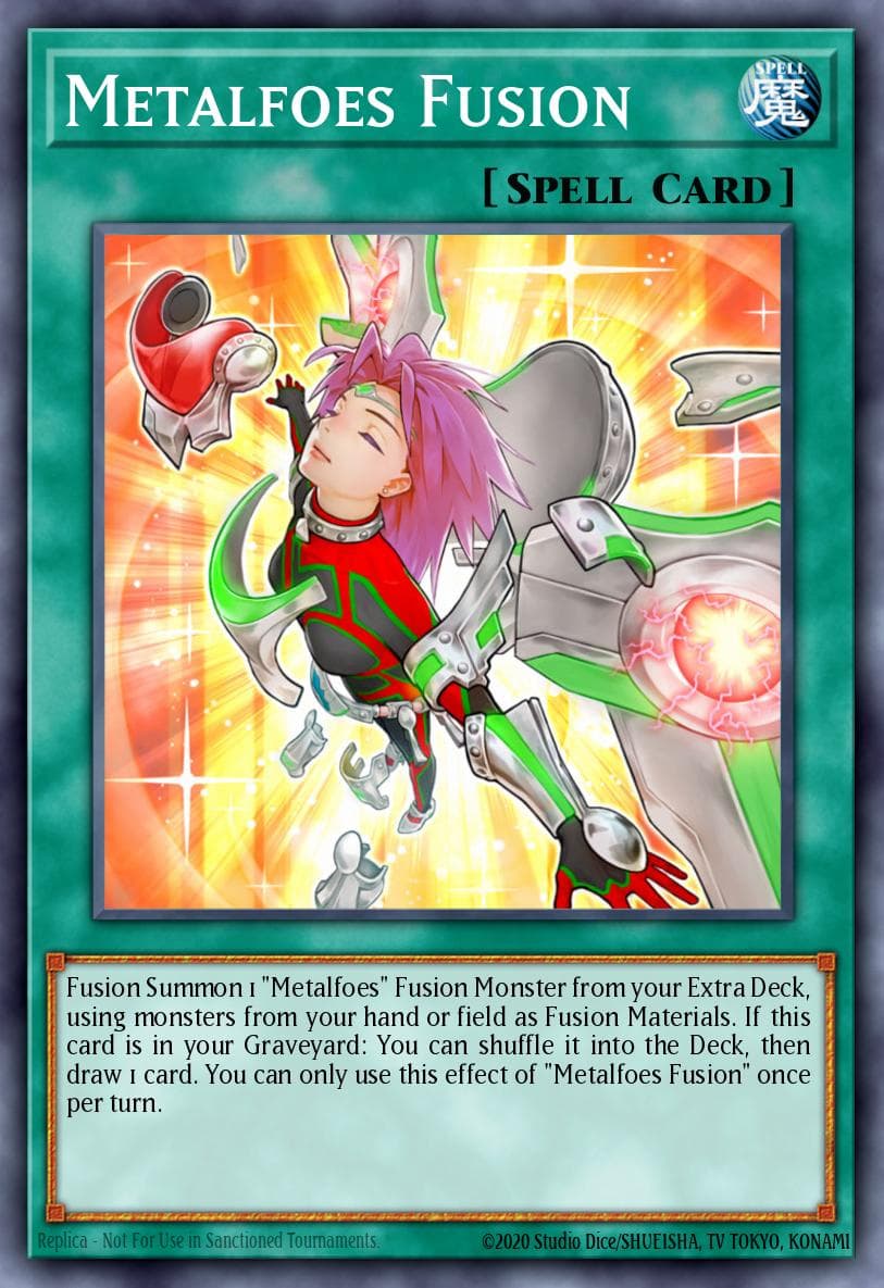 Metalfoes Fusion — The Dark Illusion Yu-Gi-Oh! card by Konami