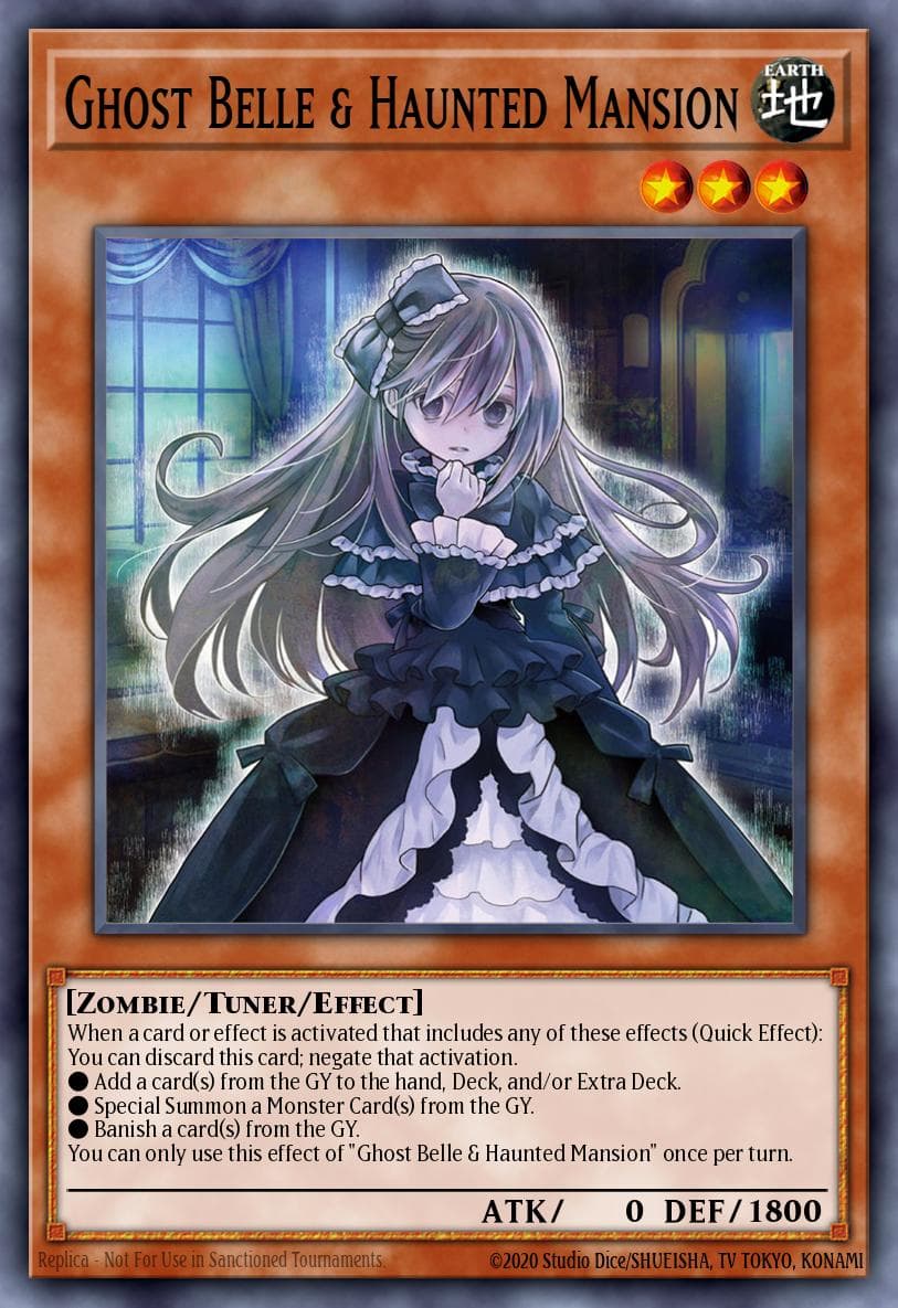 Ghost Belle & Haunted Mansion — Yu-Gi-Oh! card