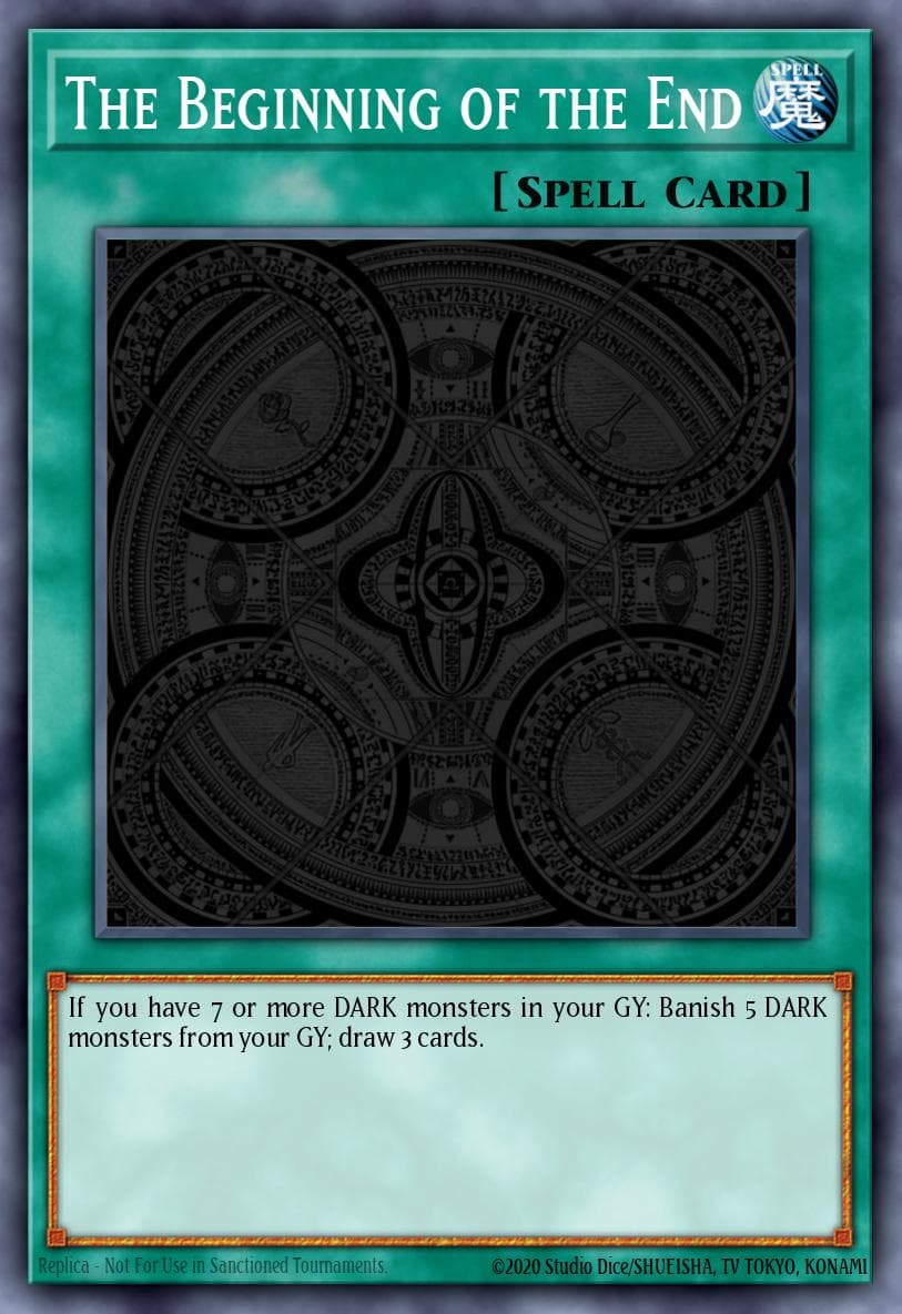 The Beginning of the End — Structure Deck: Sacred Beasts Yu-Gi-Oh! card by Konami