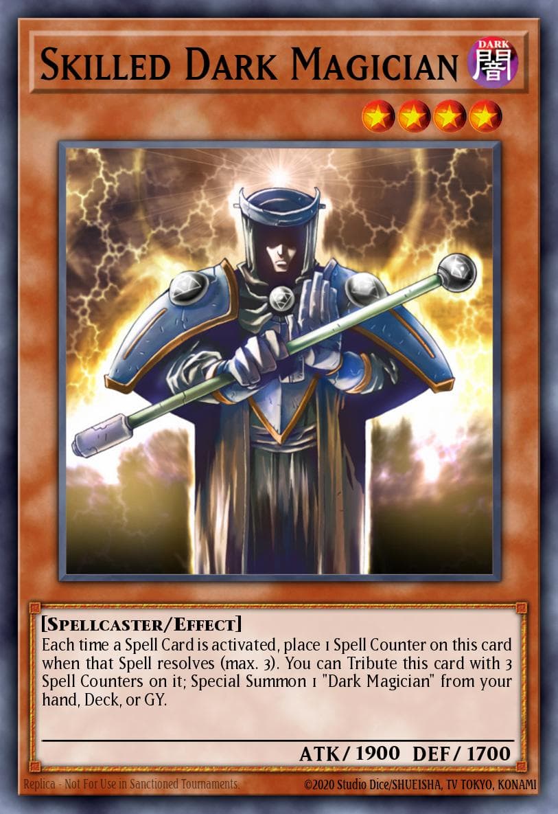 Skilled Dark Magician — Yu-Gi-Oh! card