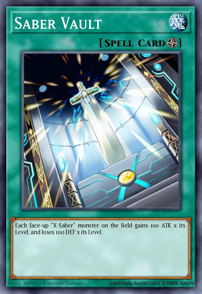 Saber Vault — The Shining Darkness