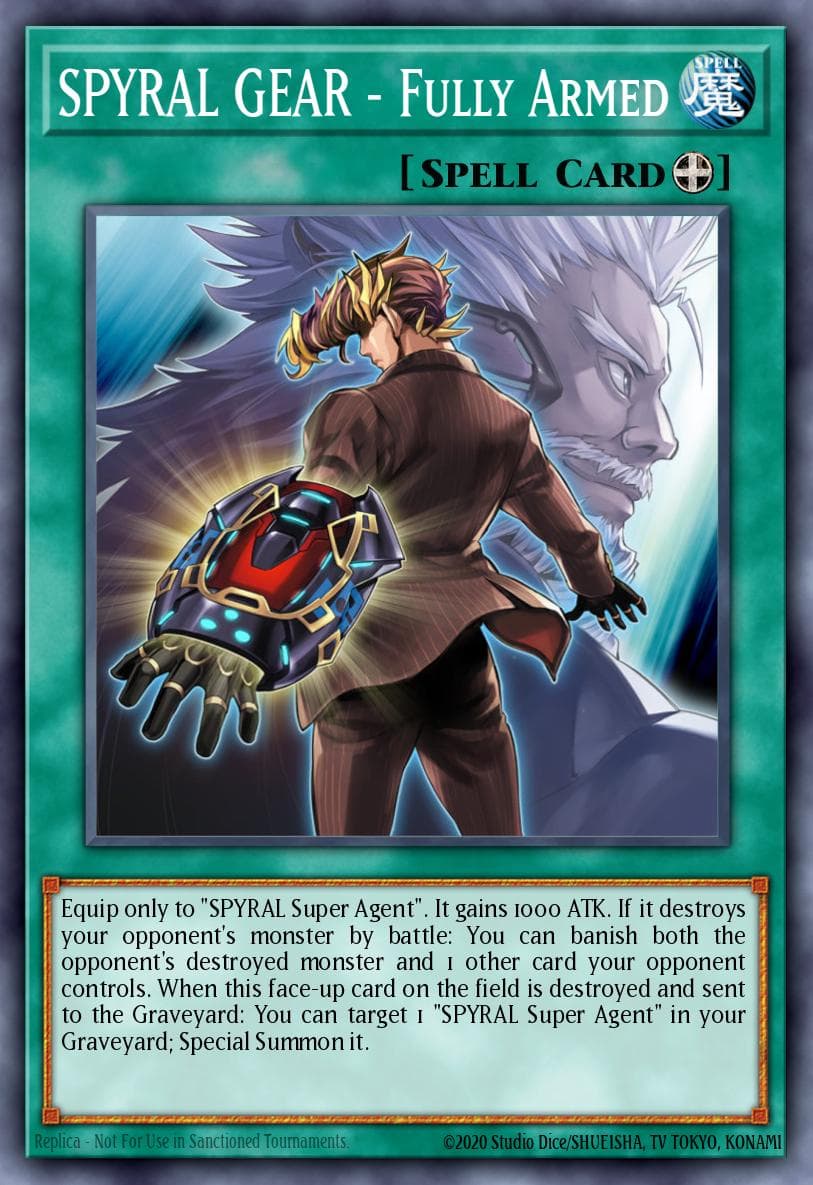 SPYRAL GEAR - Fully Armed — Maximum Crisis Yu-Gi-Oh! card by KAZUKI TAKAHASHI
