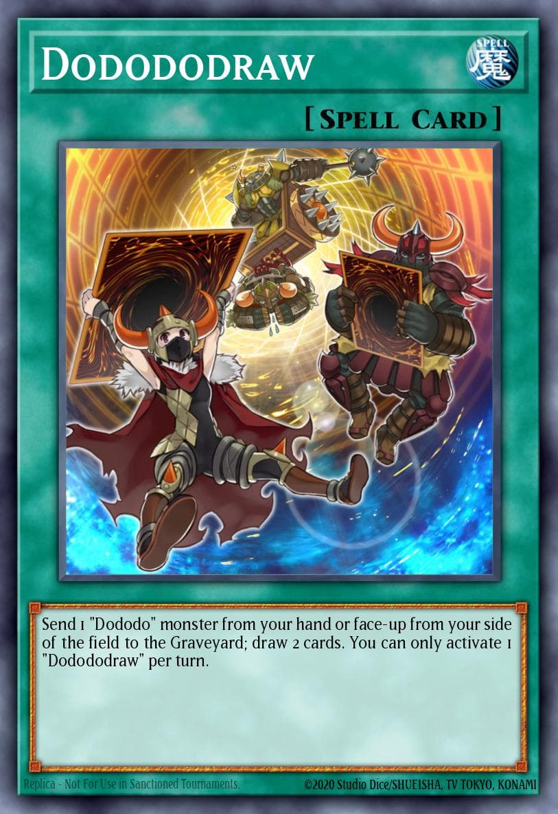 Dodododraw — World Superstars Yu-Gi-Oh! card by KAZUKI TAKAHASHI