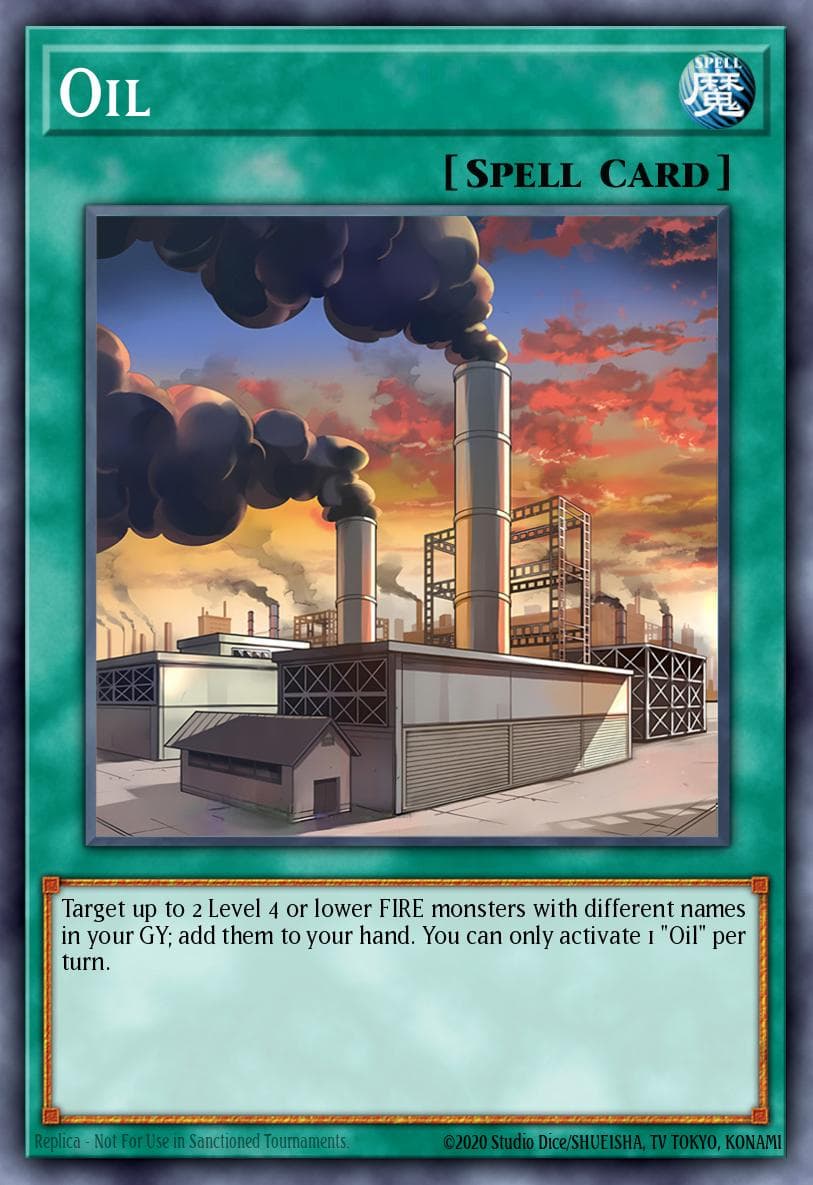 Oil — Battles of Legend: Terminal Revenge