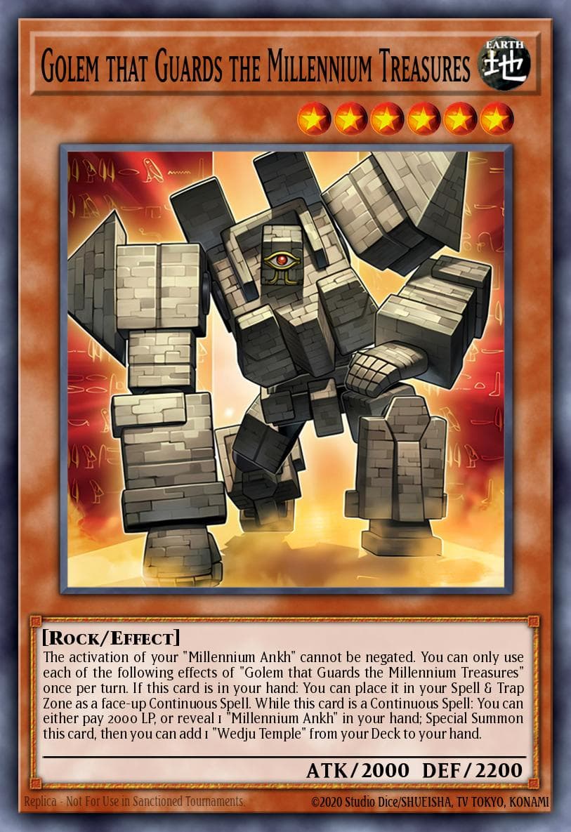 Golem that Guards the Millennium Treasures — 2025 Mega-Pack Tin