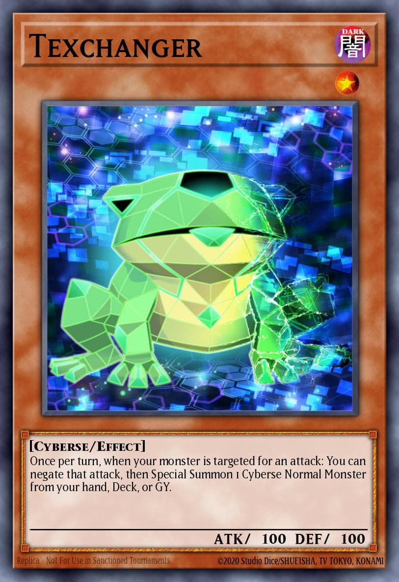 Texchanger — Starter Deck: Codebreaker Yu-Gi-Oh! card by KAZUKI TAKAHASHI