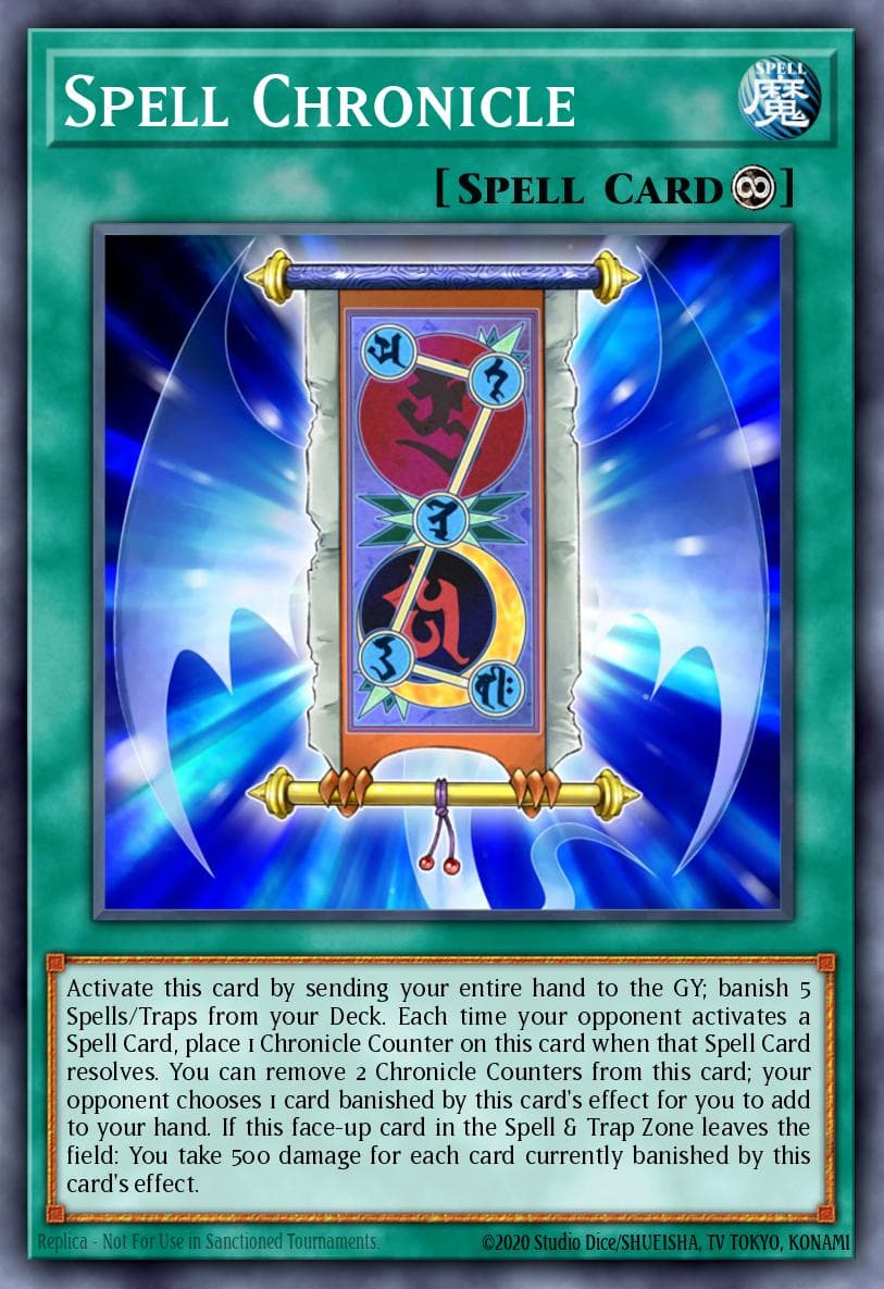 Spell Chronicle — Yu-Gi-Oh! card