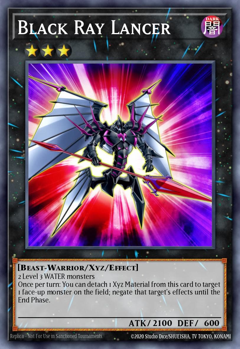 Black Ray Lancer — Photon Shockwave