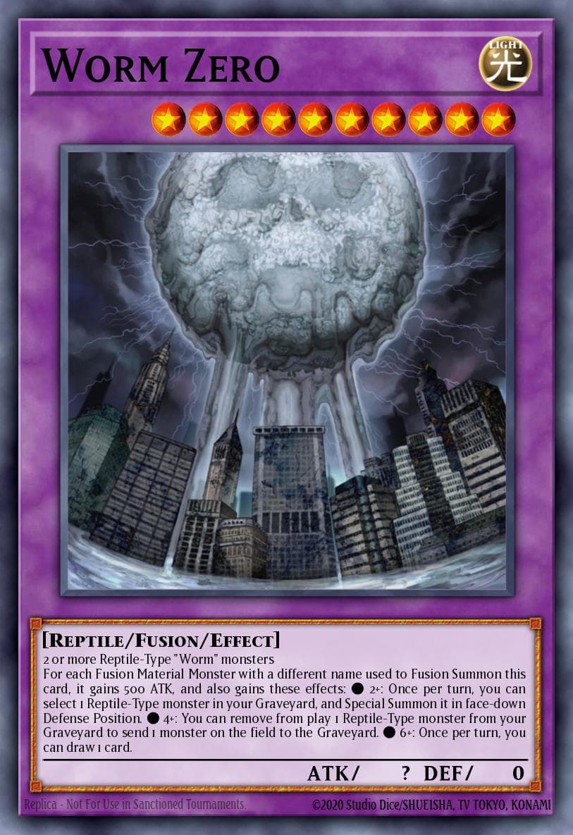 Worm Zero — Yu-Gi-Oh! card
