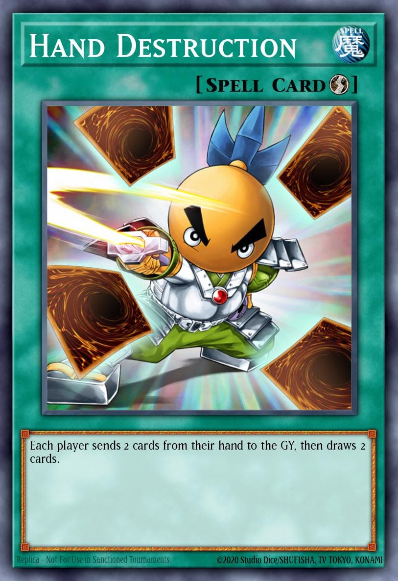Hand Destruction — Yu-Gi-Oh! card