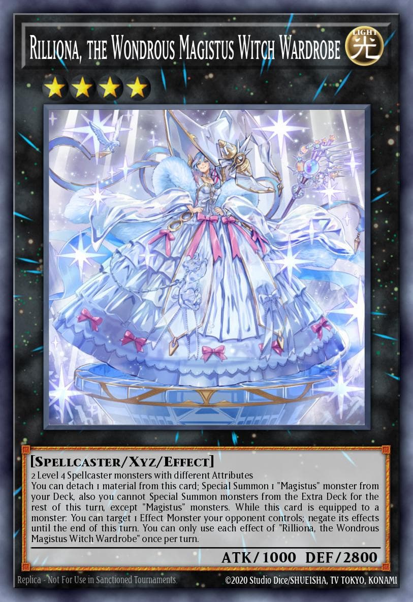 Rilliona, the Wondrous Magistus Witch Wardrobe — 2022 Tin of the Pharaoh's Gods