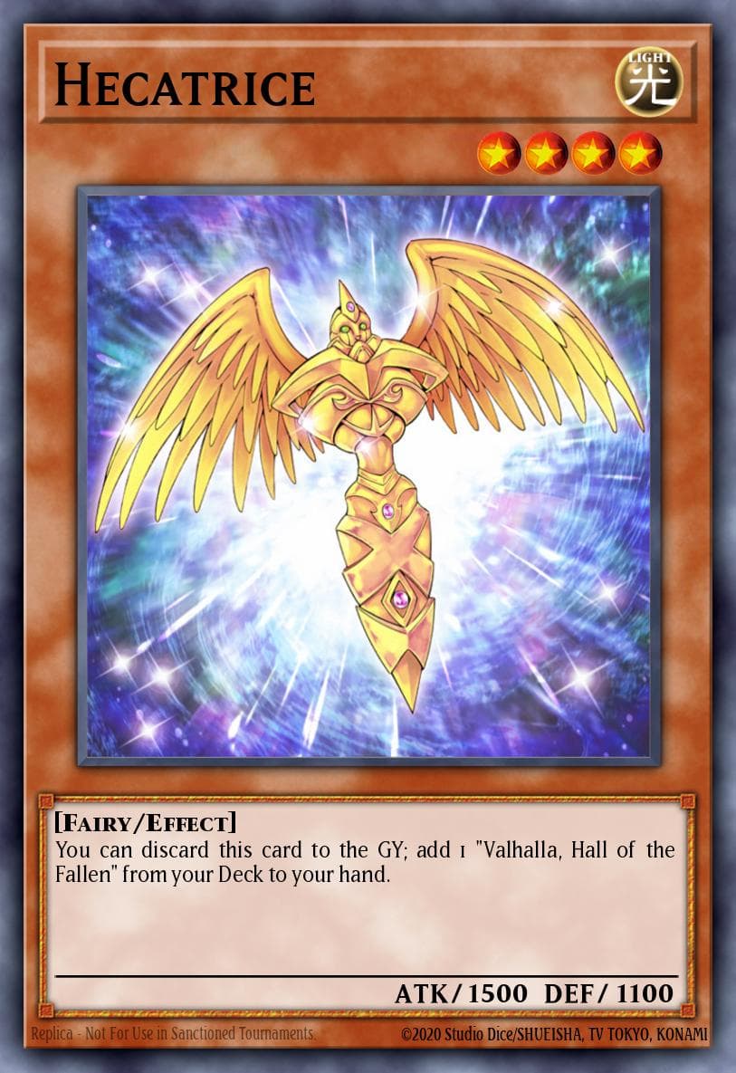 Hecatrice — Structure Deck: Wave of Light Yu-Gi-Oh! card by KAZUKI TAKAHASHI