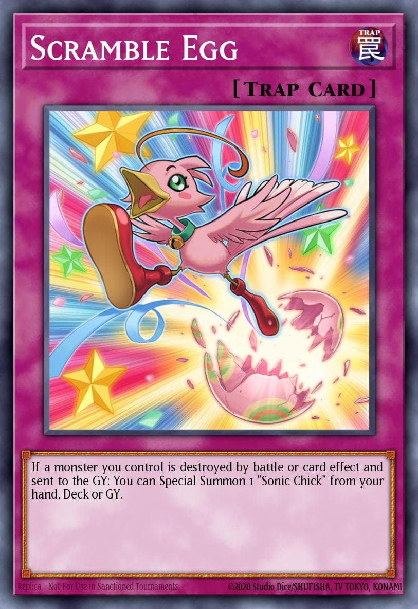 Scramble Egg — Extreme Force Yu-Gi-Oh! card by KAZUKI TAKAHASHI