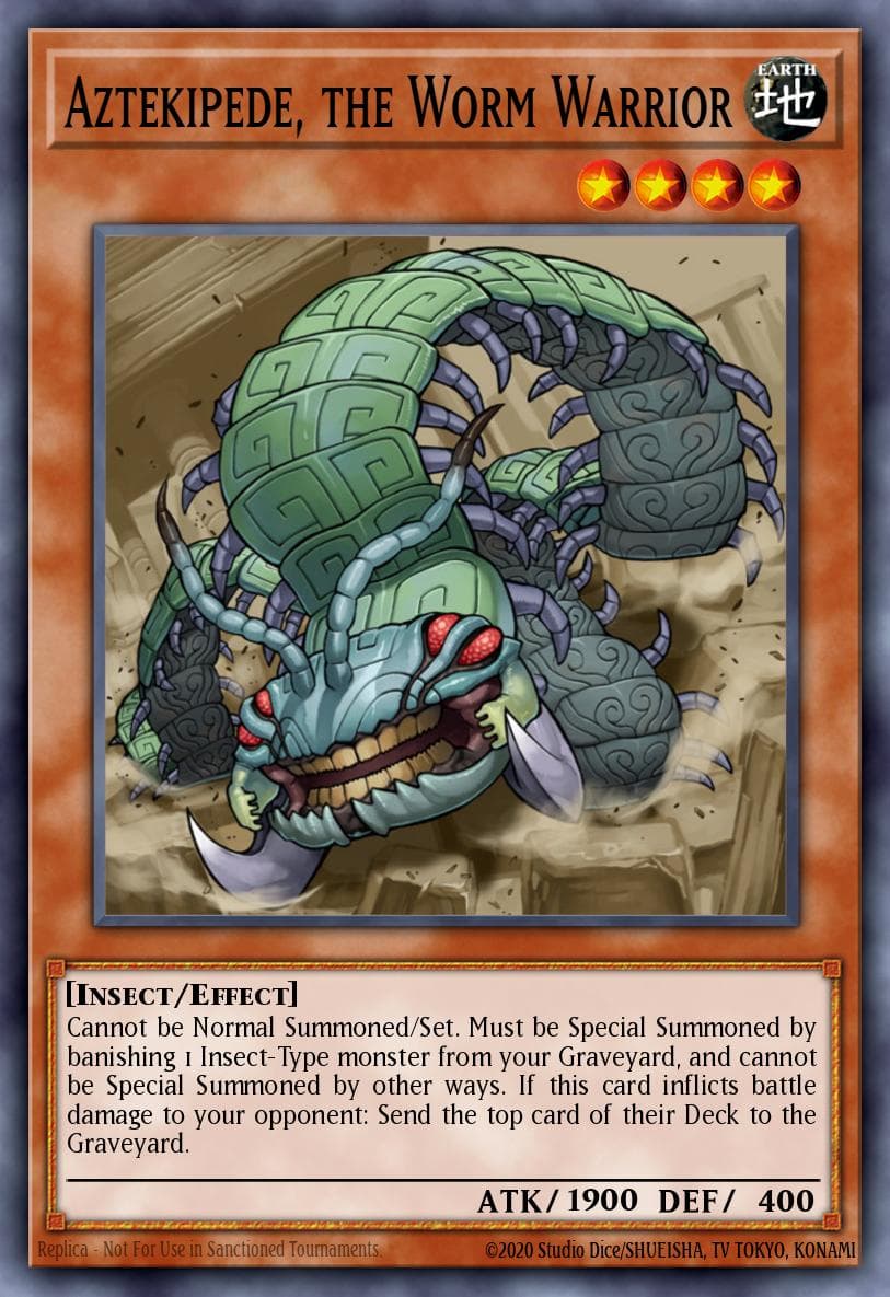 Aztekipede, the Worm Warrior — Phantom Darkness