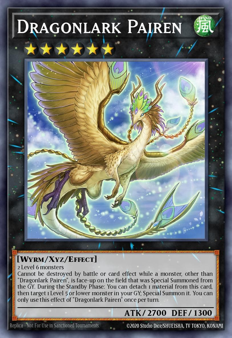 Dragonlark Pairen — Dawn of Majesty Yu-Gi-Oh! card by Studio Dice