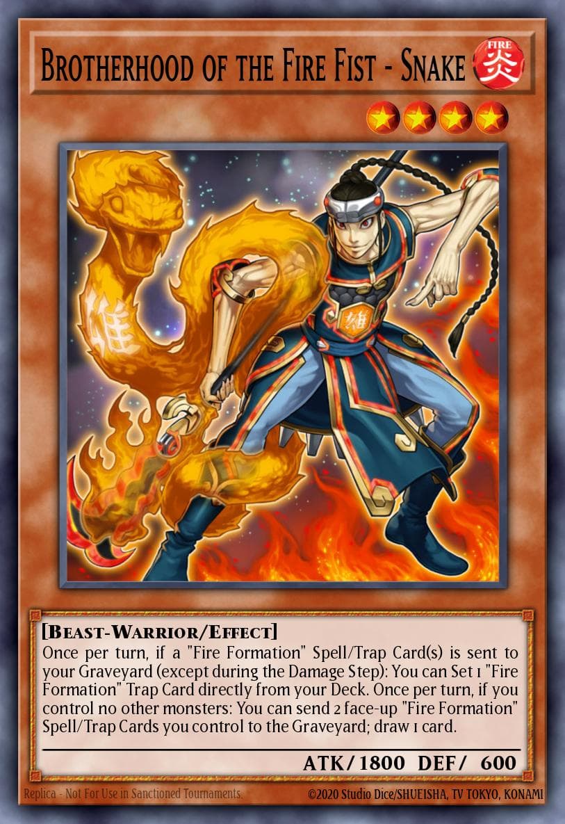 Brotherhood of the Fire Fist - Snake — Cosmo Blazer