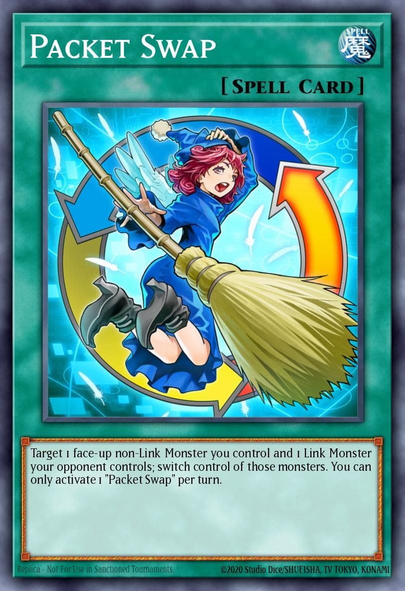Packet Swap — Dark Neostorm Yu-Gi-Oh! card by KAZUKI TAKAHASHI