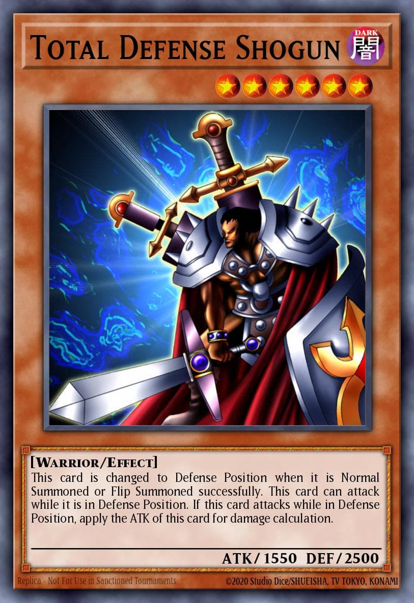 Total Defense Shogun — Yu-Gi-Oh! card