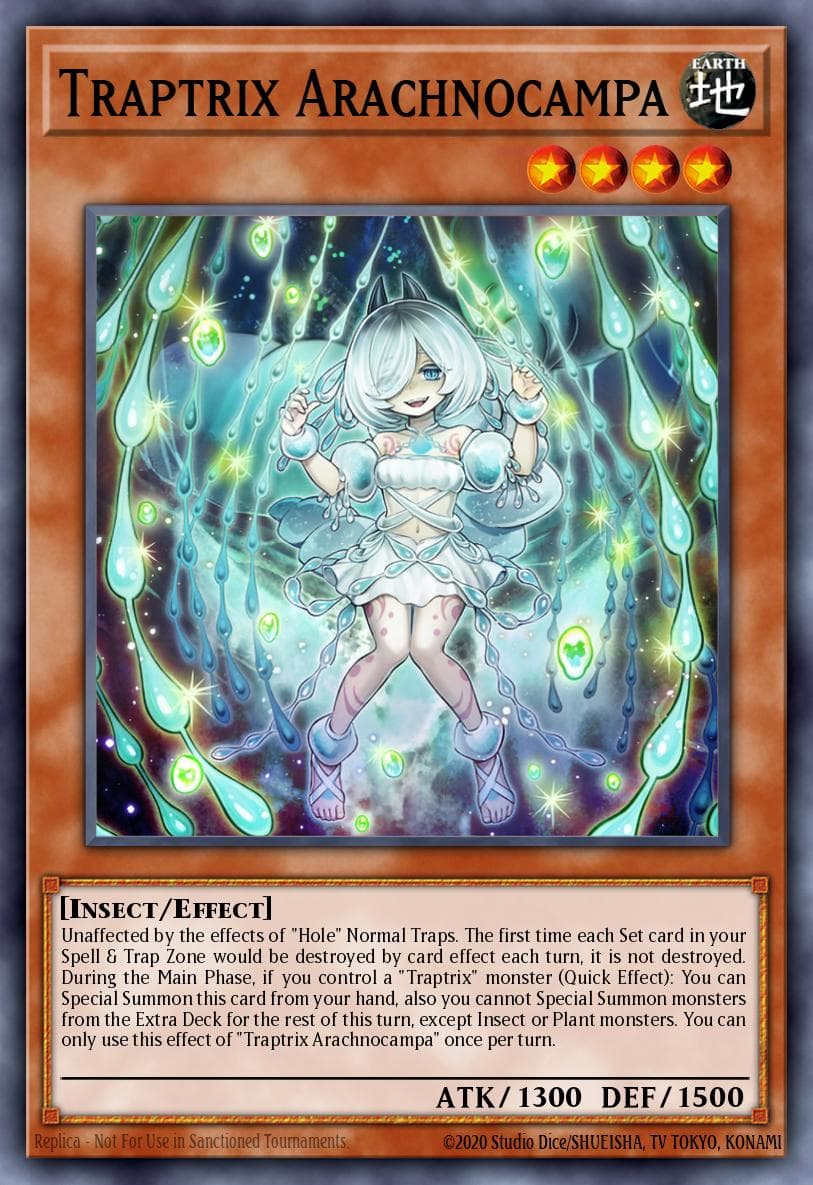 Traptrix Arachnocampa — Yu-Gi-Oh! card