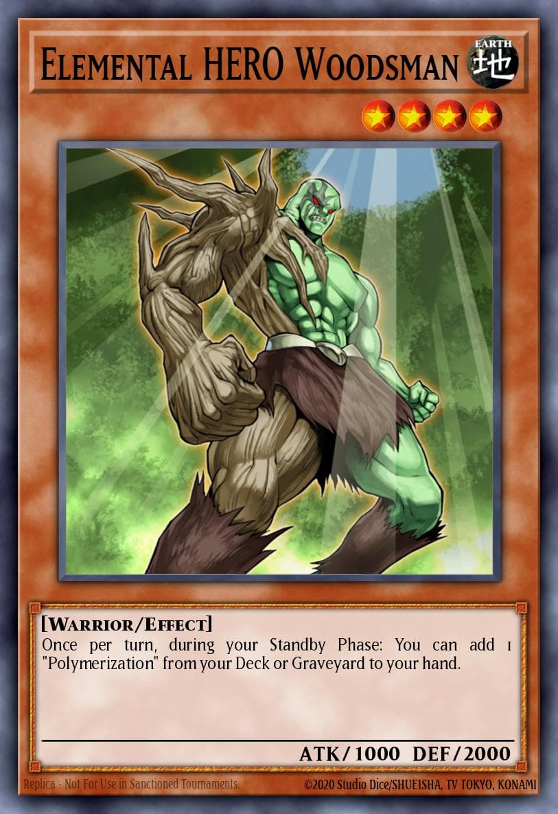 Elemental Hero Woodsman — Premium Pack 2