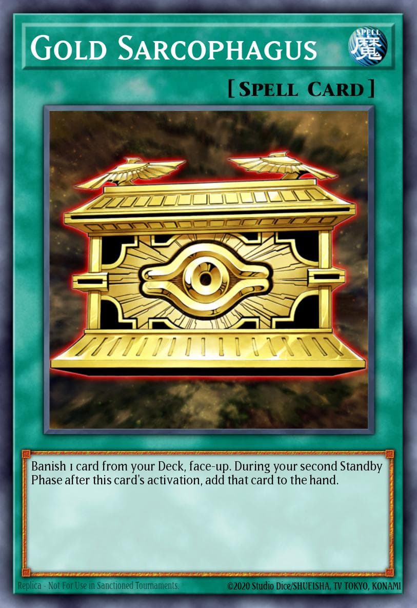 Gold Sarcophagus — Yu-Gi-Oh! card