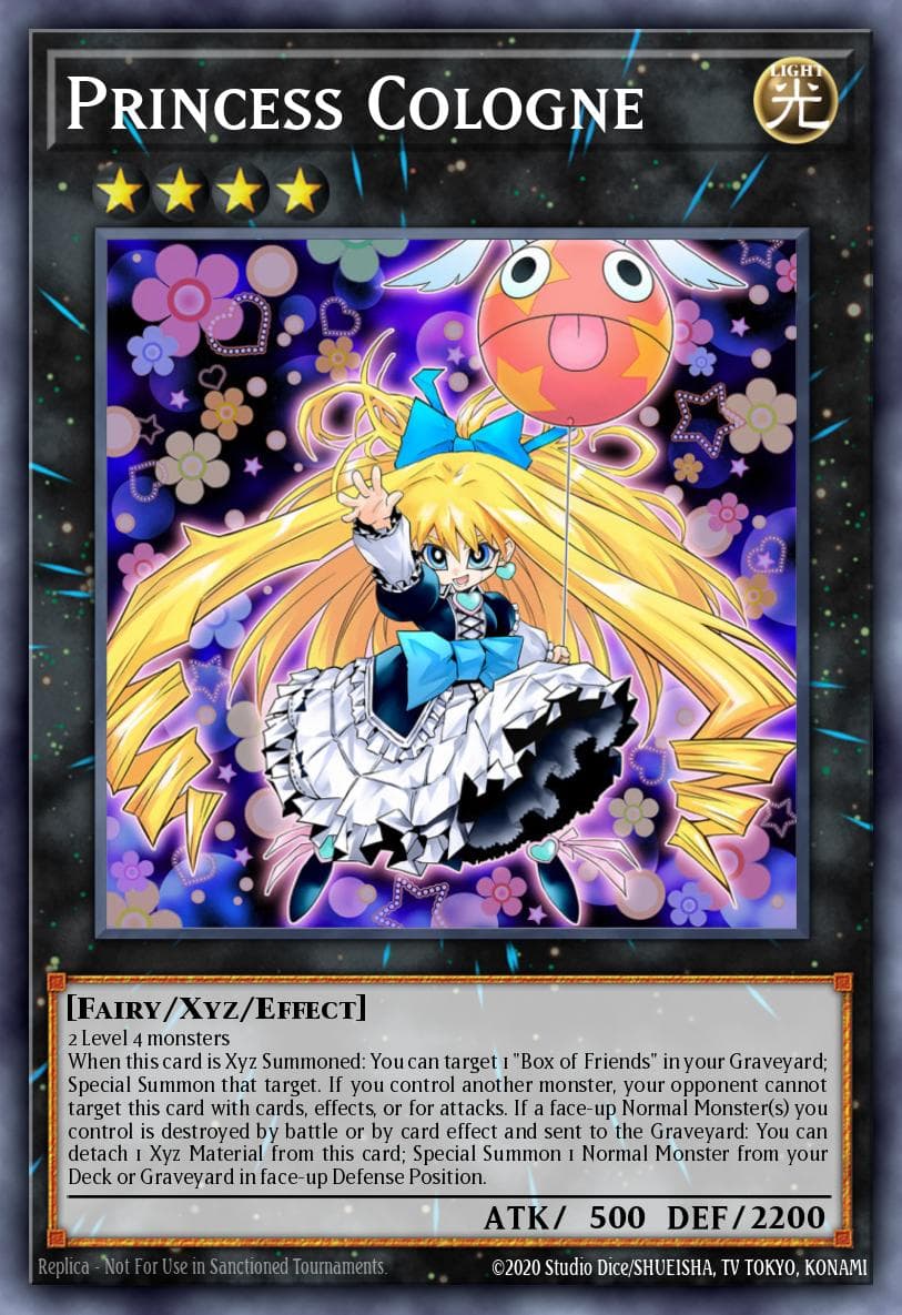Princess Cologne — Number Hunters Yu-Gi-Oh! card by KAZUKI TAKAHASHI