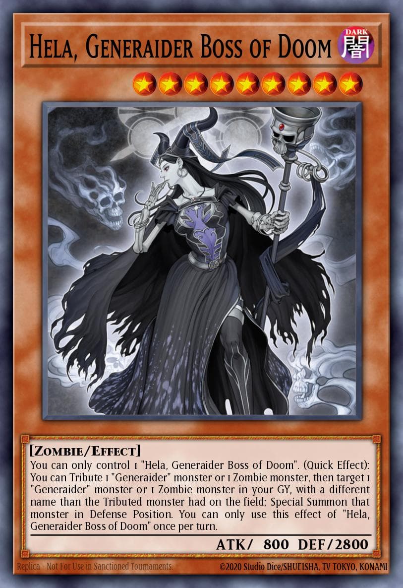 Hela, Generaider Boss of Doom — Ghosts From the Past: The 2nd Haunting