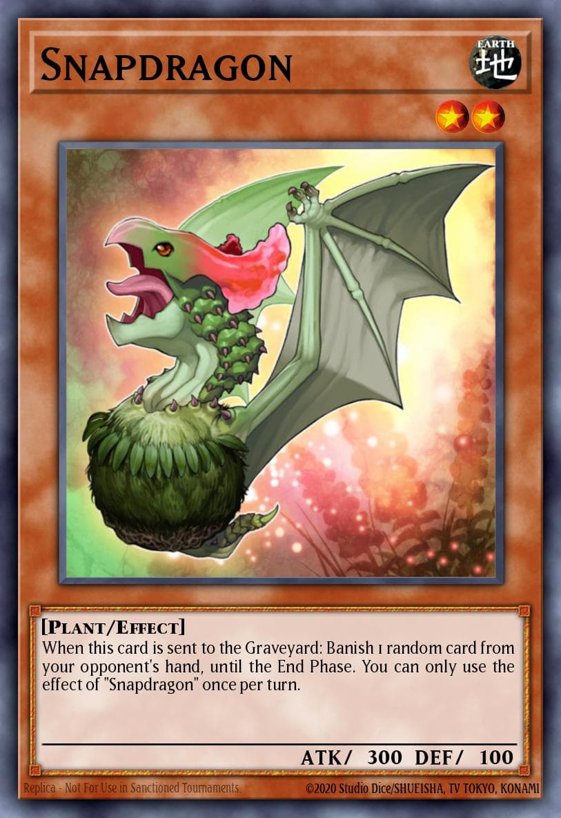Snapdragon — Legacy of the Valiant Yu-Gi-Oh! card by KAZUKI TAKAHASHI