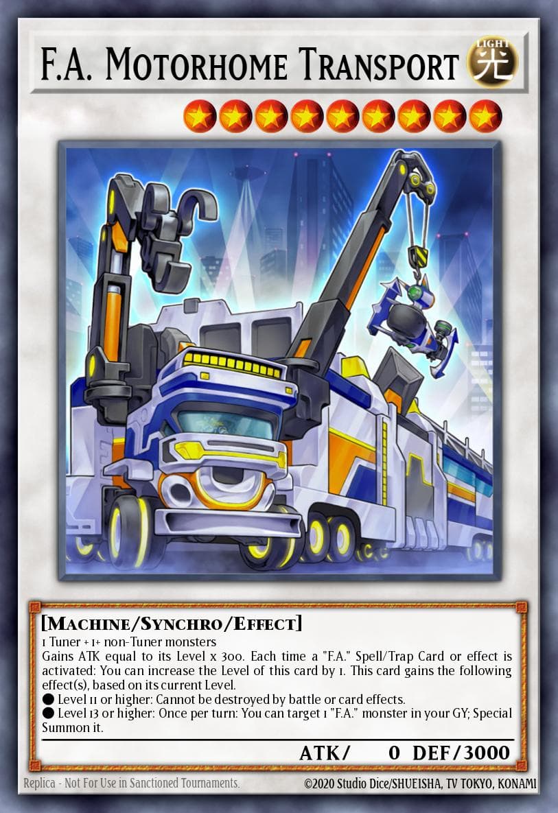 F.A. Motorhome Transport — 2018 Mega-Tin Mega Pack