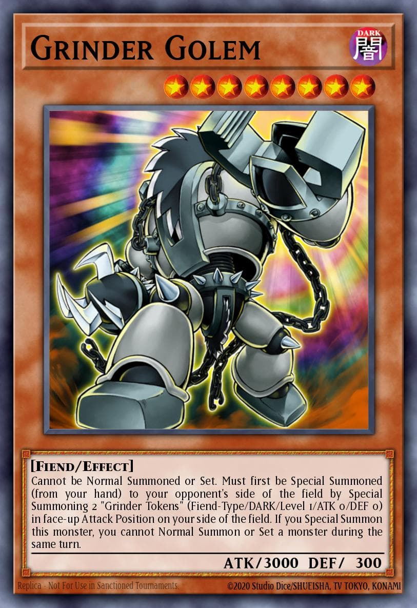 Grinder Golem — Yu-Gi-Oh! card