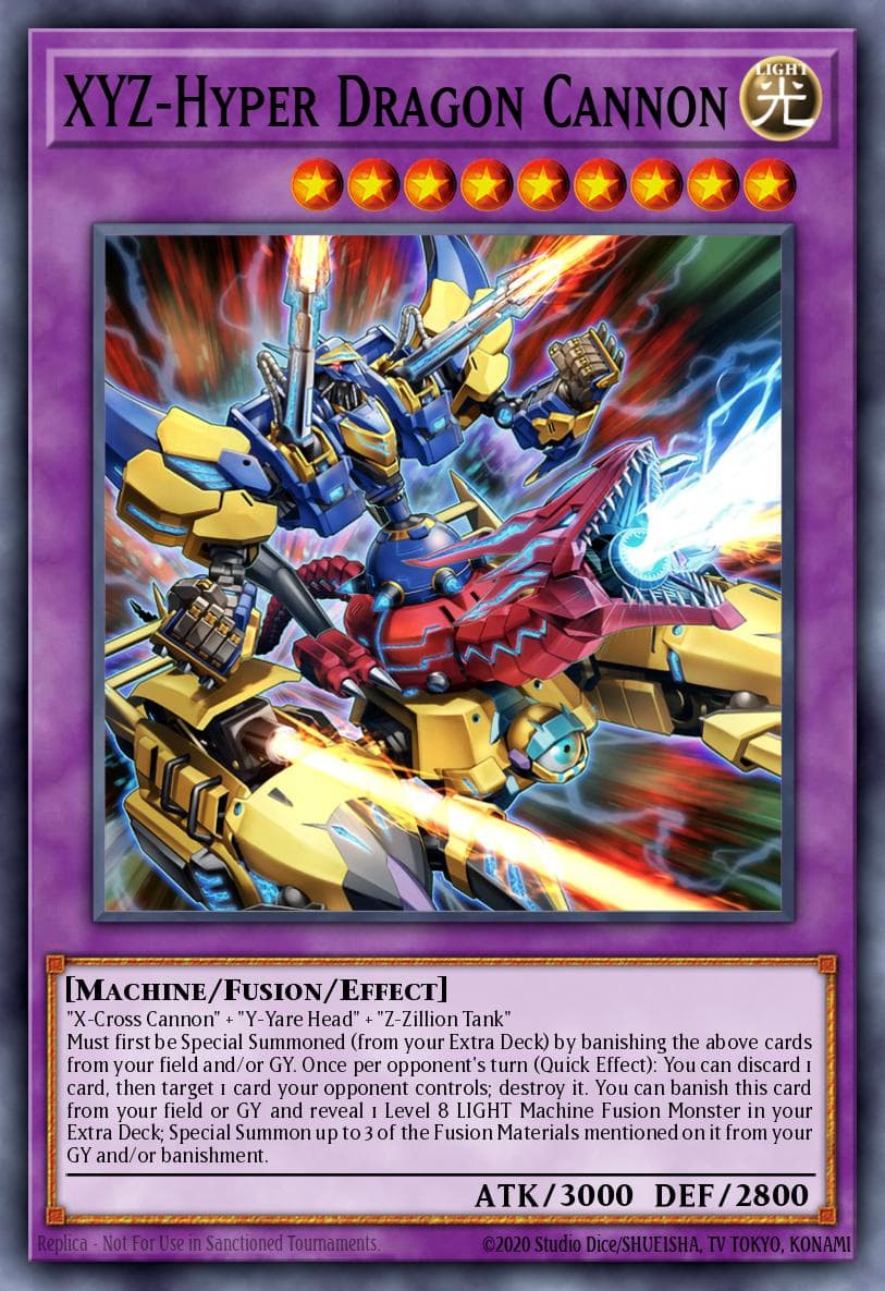 XYZ-Hyper Dragon Cannon — Maze of the Master