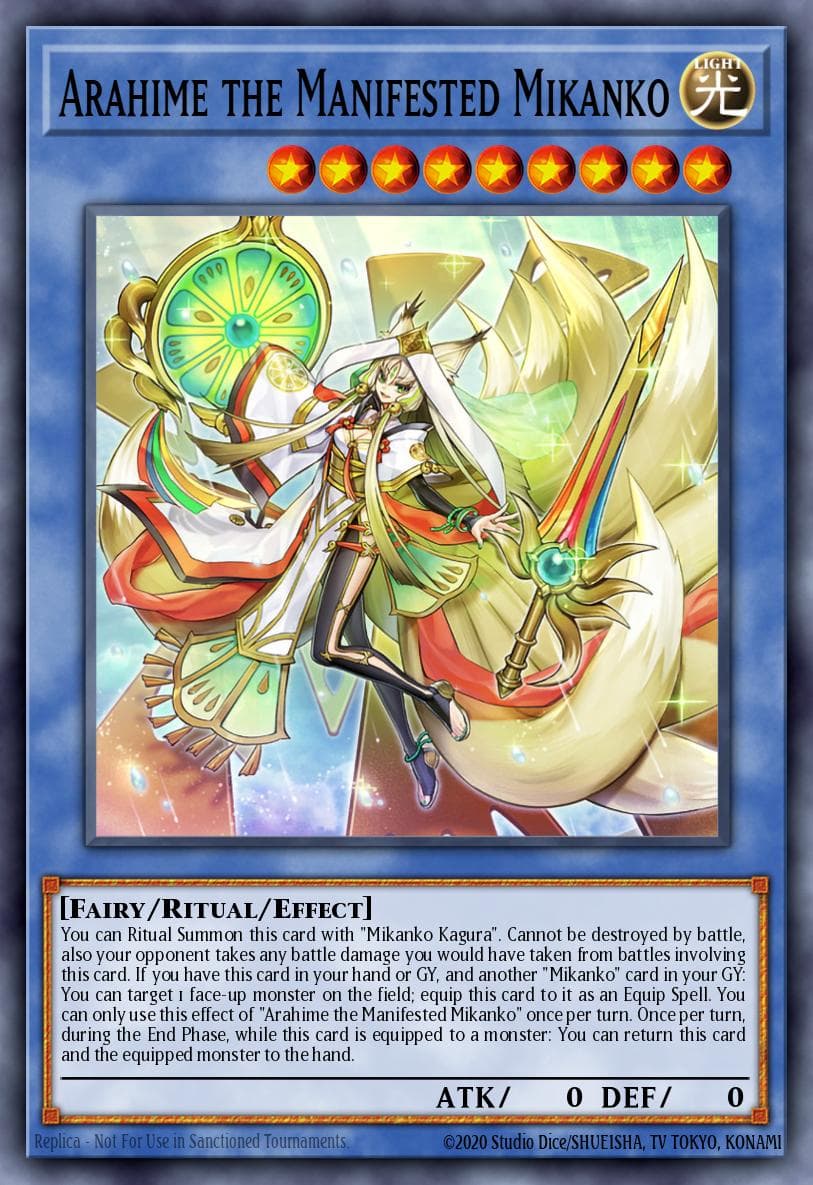 Arahime the Manifested Mikanko — Duelist Nexus