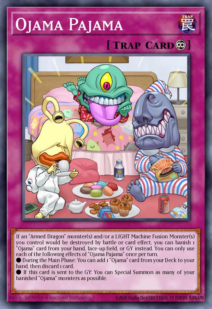 Ojama Pajama — Legendary Duelists: Ancient Millennium