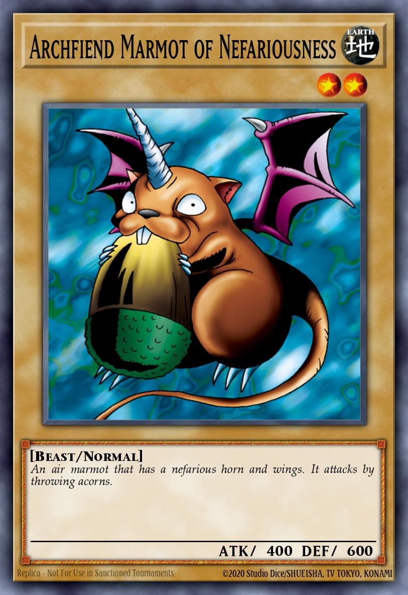 Archfiend Marmot of Nefariousness — Tournament Pack 6