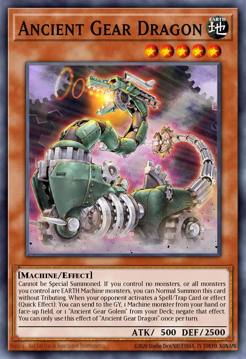 Ancient Gear Dragon — Battles of Legend: Terminal Revenge