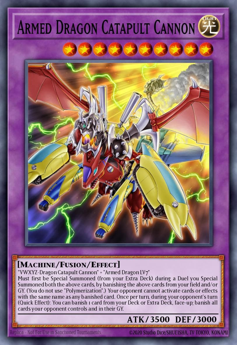 Armed Dragon Catapult Cannon — Yu-Gi-Oh! card