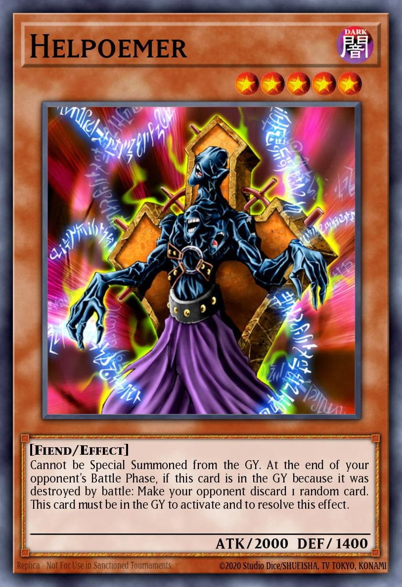 Helpoemer — Speed Duel Decks: Twisted Nightmares Yu-Gi-Oh! card by Studio Dice