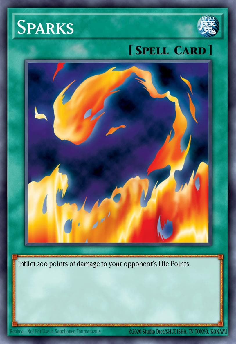 Sparks — Legend of Blue Eyes White Dragon (Worldwide English)