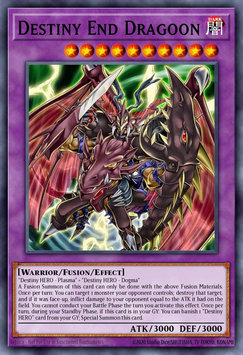 Destiny End Dragoon — Yu-Gi-Oh! card