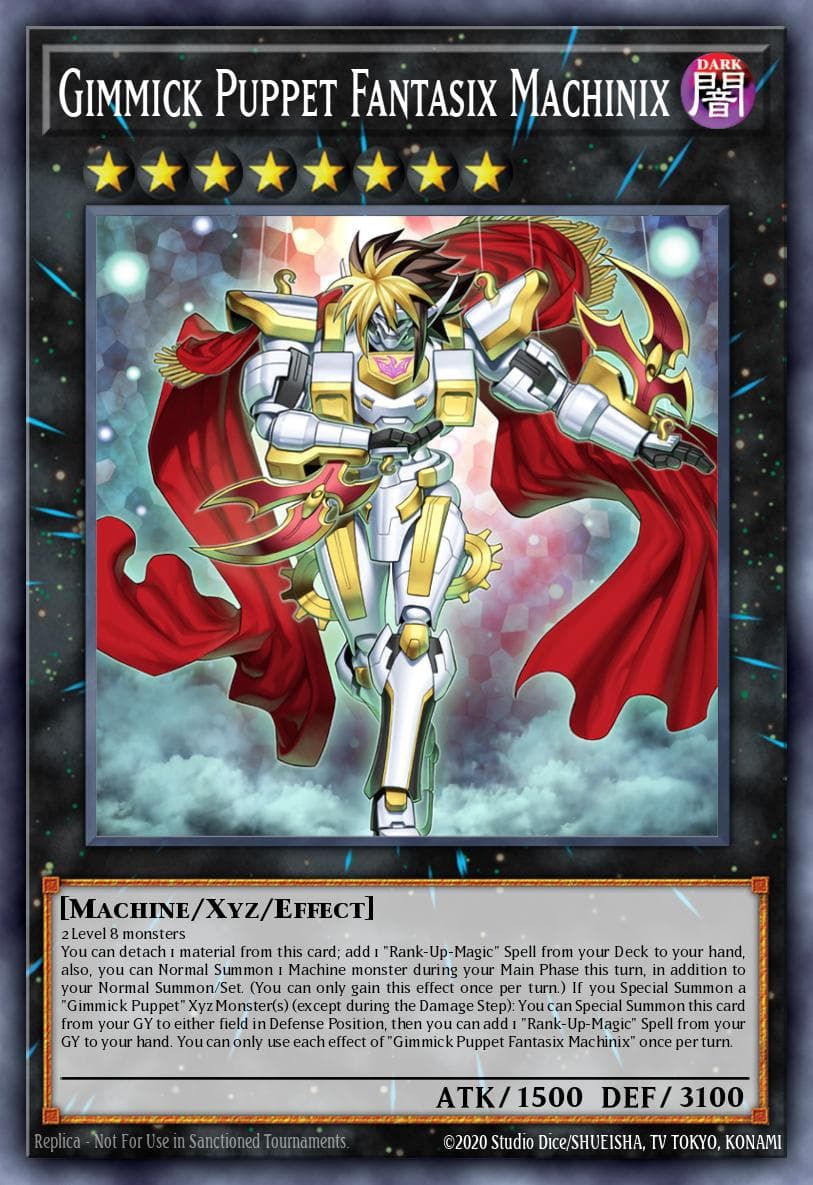 Gimmick Puppet Fantasix Machinix — The Infinite Forbidden Yu-Gi-Oh! card by Studio Dice/SHUEISHA, TV TOKYO, KONAMI