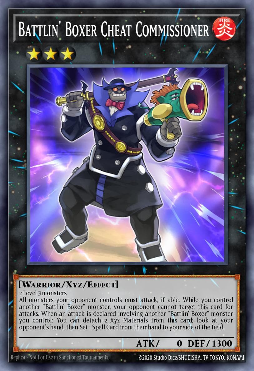 Battlin' Boxer Cheat Commissioner — Shadow Specters