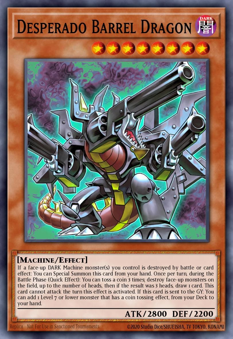 Desperado Barrel Dragon — Yu-Gi-Oh! card
