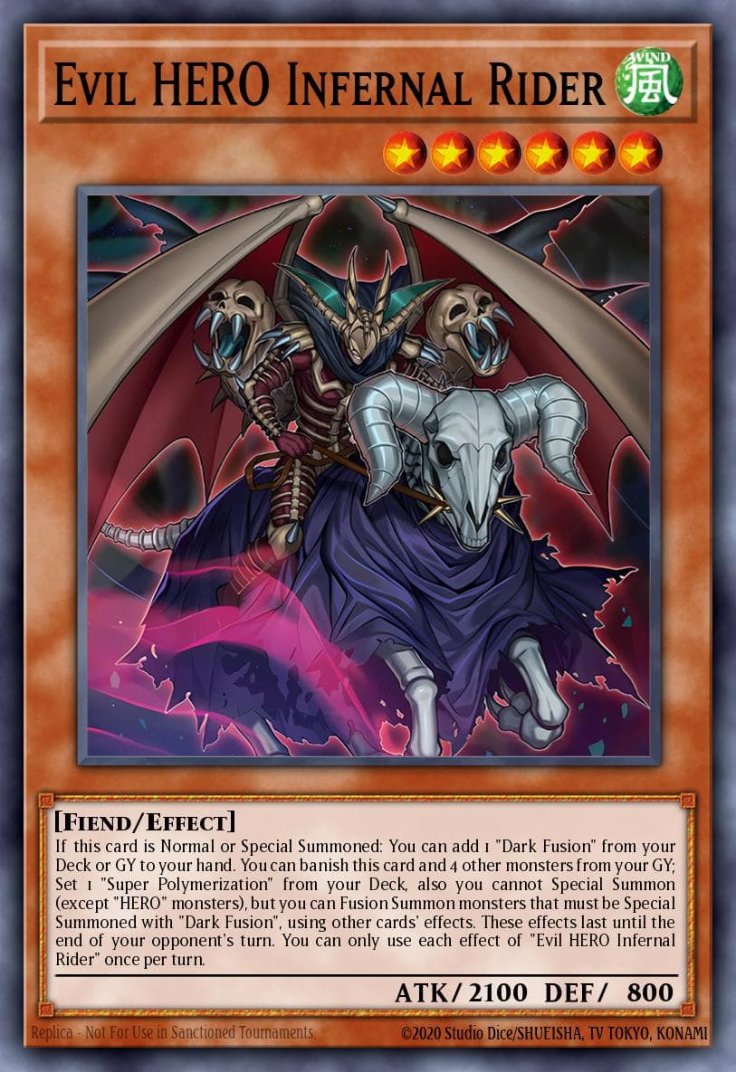 Evil HERO Infernal Rider — Supreme Darkness