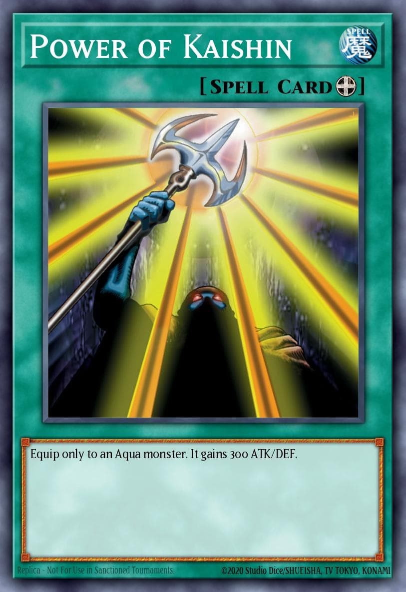 Power of Kaishin — Magic Ruler Yu-Gi-Oh! card by KAZUKI TAKAHASHI
